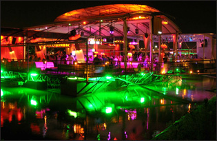 The Nights Clubs on the River Sava