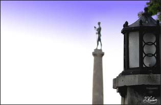 The Victor monument on the Kalemegdan fortress