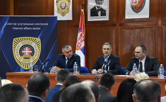 Mинистар Стефановић се захвалио припадницима Сектора унутрашње контроле на преданом раду